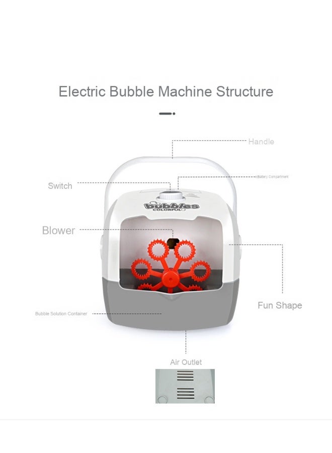 Automatic Bubble Machine for Parent-Child Interaction with Carrying Suitcase - Image 5