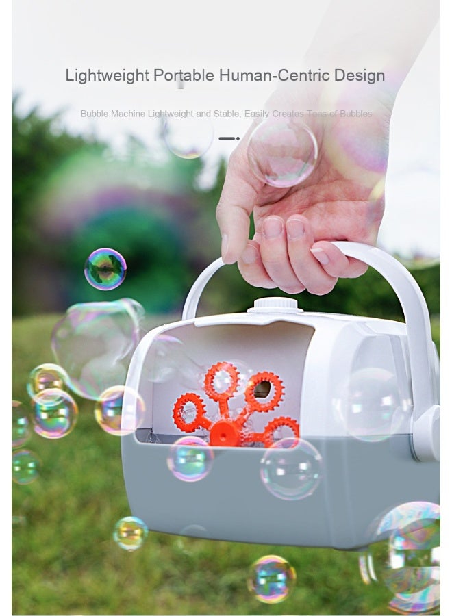 Automatic Bubble Machine for Parent-Child Interaction with Carrying Suitcase - Image 2