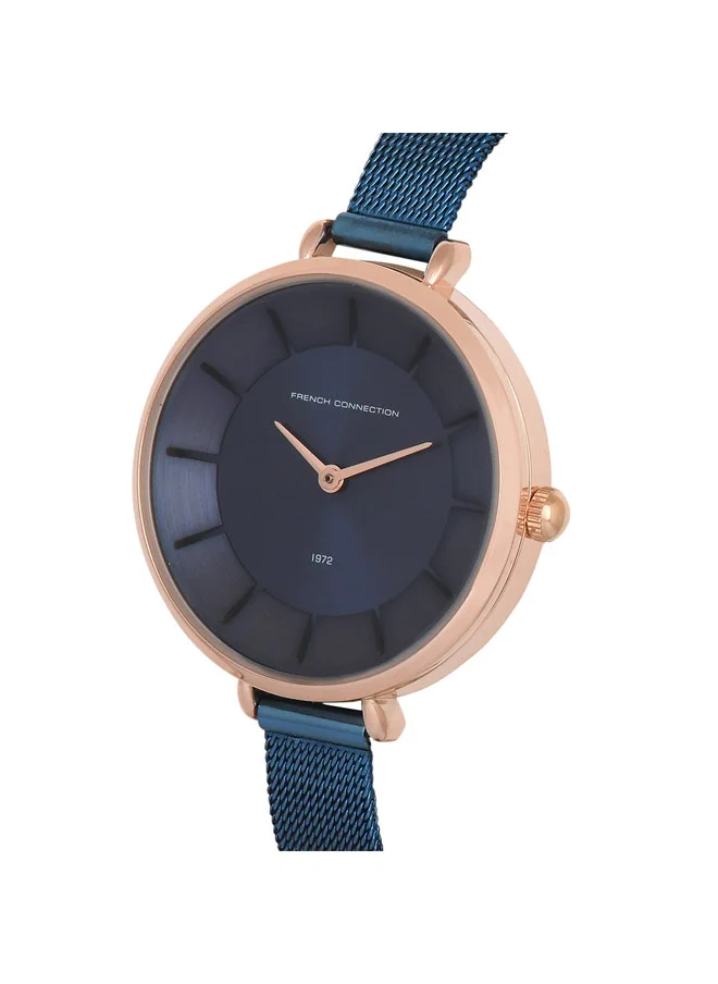 French Connection French Connection Analog Blue Dial Women's Watch-FCE115UBM