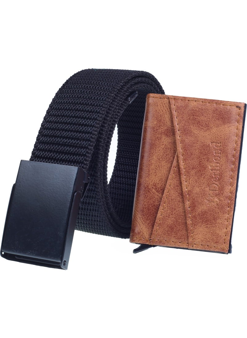 Men's Belt and Crazy Leather Mechanism Card Holder - pzsku/Z8F6643B99286DB3D78D0Z/45/_/1725613356/84dc67c0-2c42-40f8-85e2-e1a1eca35fba