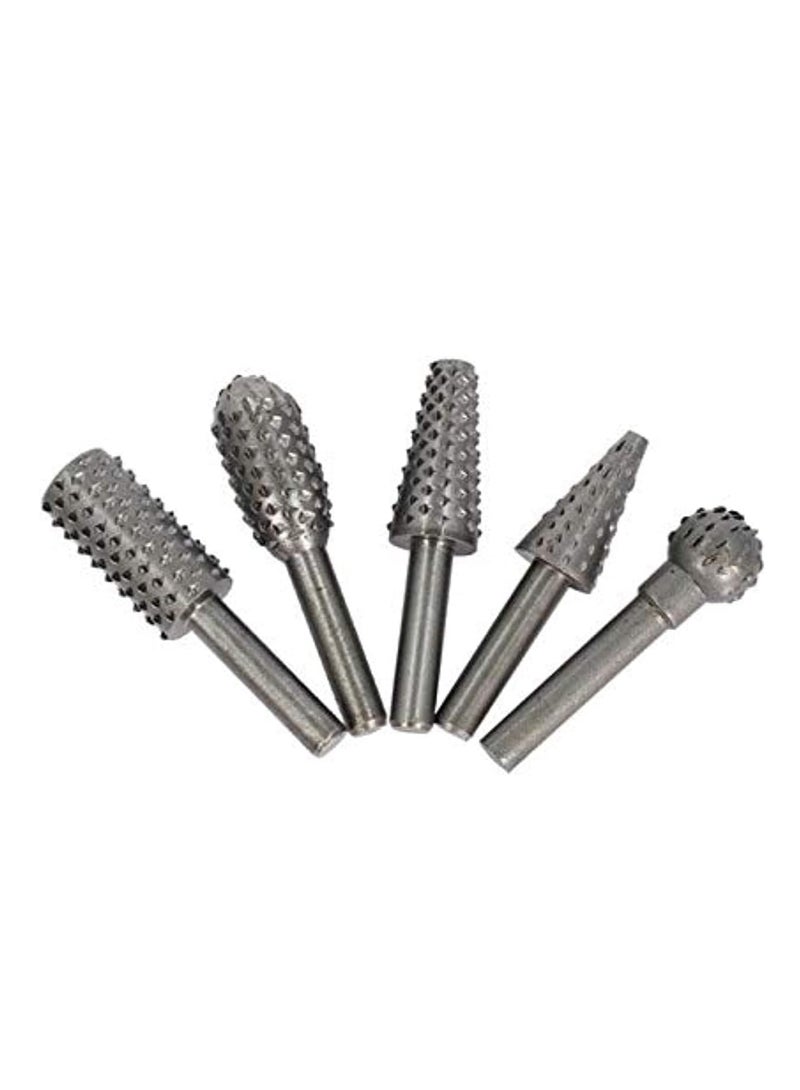SL Rotary Rasp Drill Bit Set Wood Working 5 PCS  - Image 1