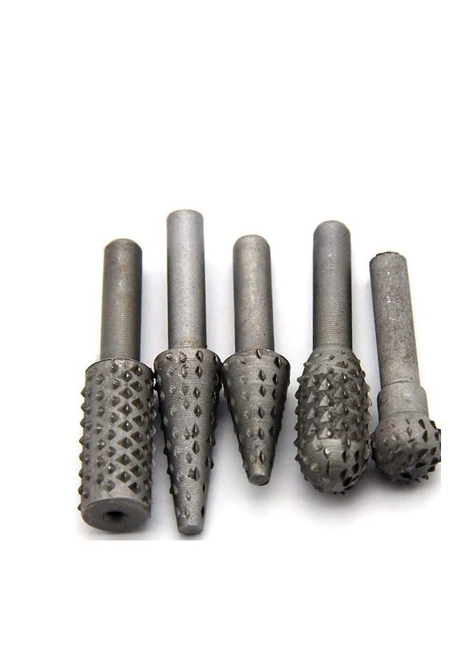 SL Rotary Rasp Drill Bit Set Wood Working 5 PCS  - Image 2
