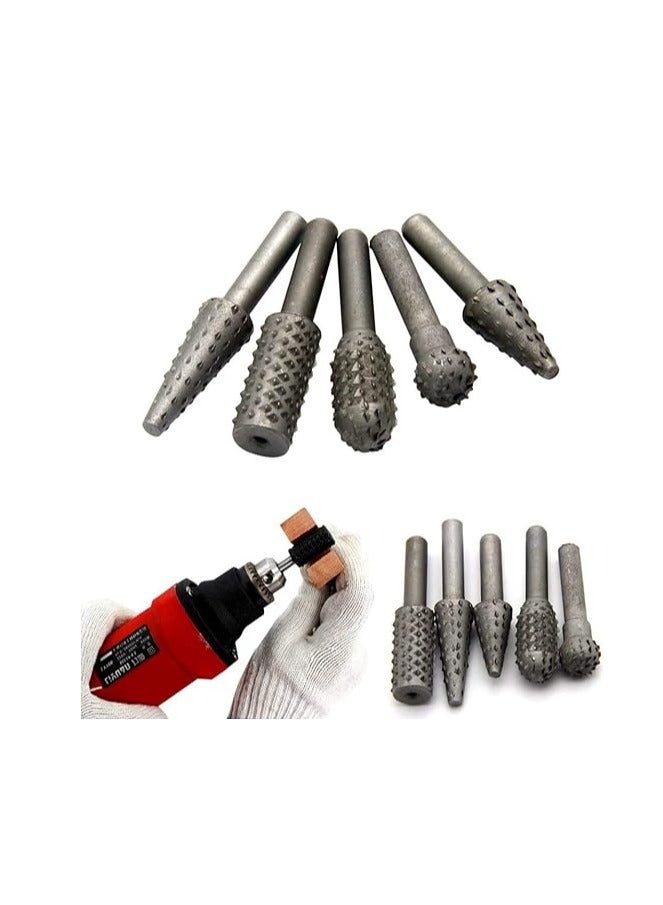 SL Rotary Rasp Drill Bit Set Wood Working 5 PCS  - Image 4