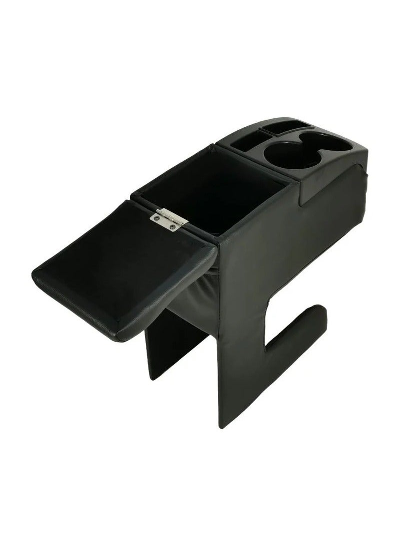 Car Armrest Car Console Box Multi Functional Console Box Drink Holder Car Center Console Box - Image 3