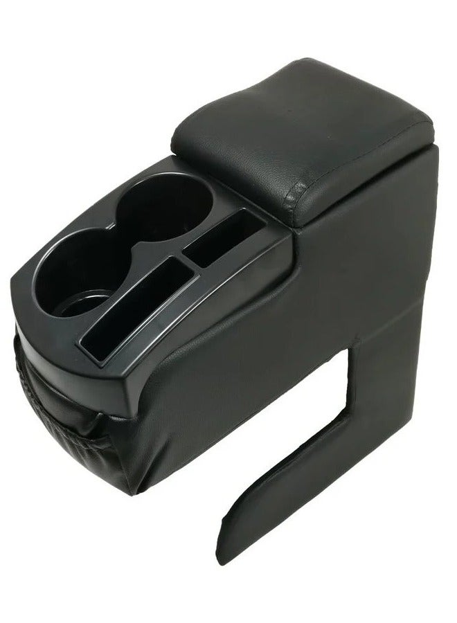 Car Armrest Car Console Box Multi Functional Console Box Drink Holder Car Center Console Box - Image 1
