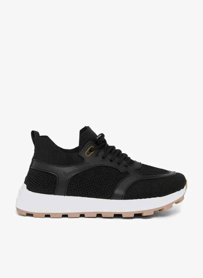 Styli Active Low Ankle Lace Up Platform Sole sneakers