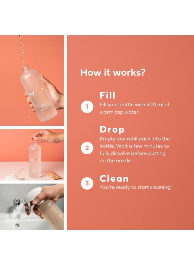 kyma أقراص إعادة تعبئة منظف الحمام كيمّا 1.5 لتر - Image 4