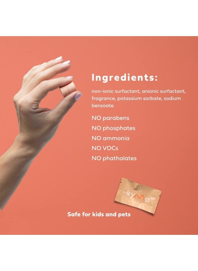 kyma أقراص إعادة تعبئة منظف الحمام كيمّا 1.5 لتر - Image 3