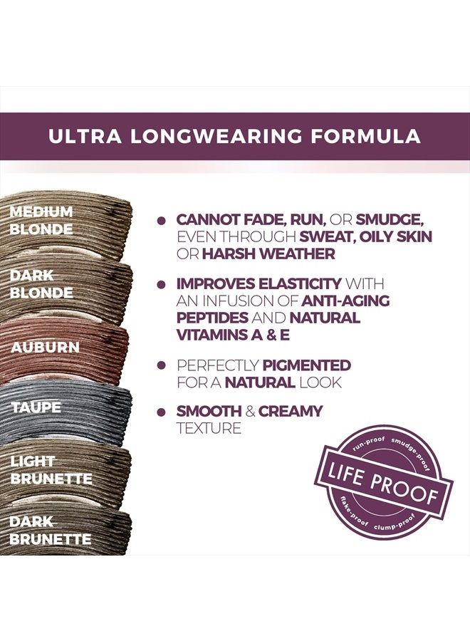 Blinc Eyebrow Mousse, Extreme Hold Tinted Eyebrow Gel with Peptides and Vitamins A & E, Natural Finish, Long-Wearing, Waterproof, Vegan, Gluten-Free & Cruelty-Free, Dark Brunette, 4.7mL/ 0.16 Fl. Oz - Image 4