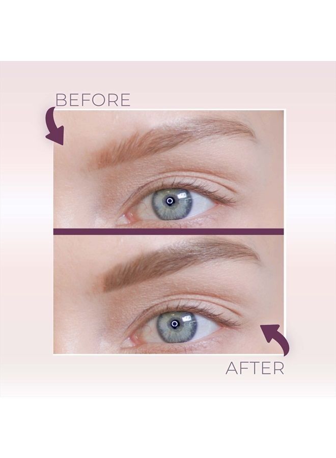 Blinc Eyebrow Mousse, Extreme Hold Tinted Eyebrow Gel with Peptides and Vitamins A & E, Natural Finish, Long-Wearing, Waterproof, Vegan, Gluten-Free & Cruelty-Free, Dark Brunette, 4.7mL/ 0.16 Fl. Oz - Image 3