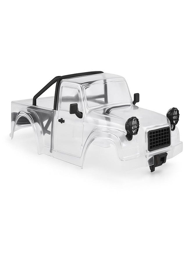 AMK TRX4M Clear Body Shell Kit for 1/18 RC Crawler TRX4M Bronco Defender Upgrade Parts with Decorative Accessories - Image 1