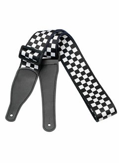 Excefore Embroidery Guitar Strap, Adjustable Guitar Strap/Bass Strap, Cotton Strap for Bass, Electric & Acoustic Guitars (Length 104-170cm, Width 5cm)  - Image 1
