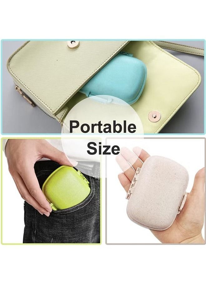 Ocean 3 Pack 8 Compartments Travel Pill Organizer Moisture Proof Small Pill Box for Pocket Purse Daily Pill Case Portable Medicine Vitamin Holder Container  - Image 5