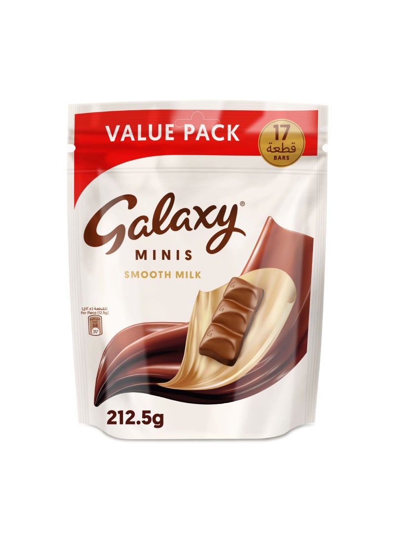 Galaxy Chocolate Minis Smooth Milk Mini Chocolate Bars 212.5g - Image 1