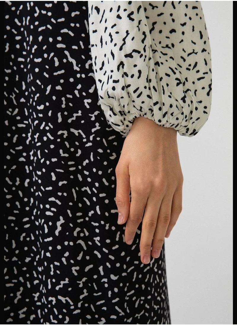 تاتشي MULTICOLORED PATTERNED DRESS