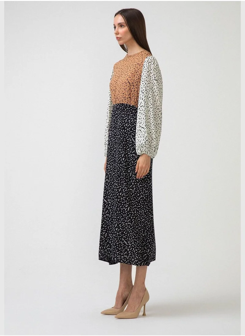 تاتشي MULTICOLORED PATTERNED DRESS