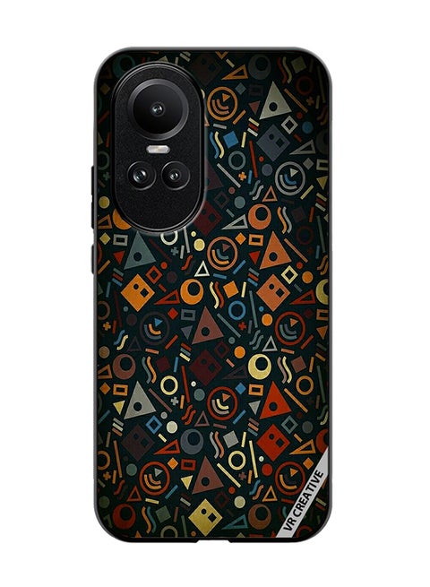 Protective Case Cover For Oppo Reno 10 Maxin Pattern Design Multicolour