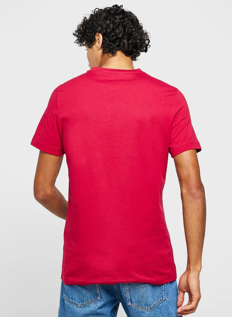 TOMMY HILFIGER Logo Crew Neck T-Shirt