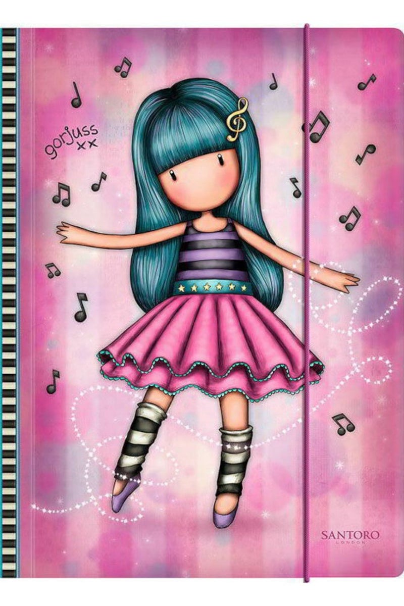 SANTORO Folder Elastic Closure - Dancing Among T