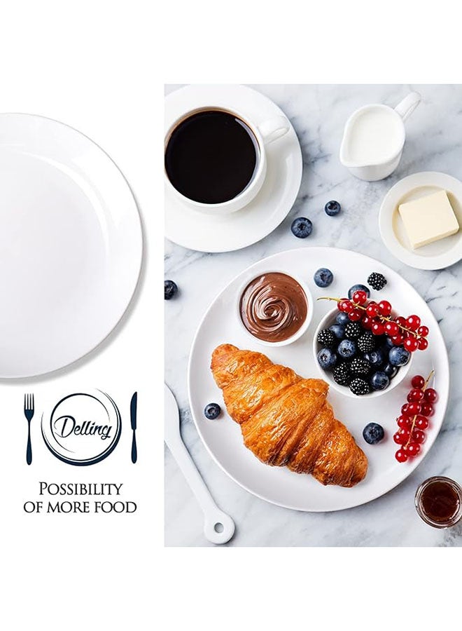 4 طبق بورسلين كبير - Image 3