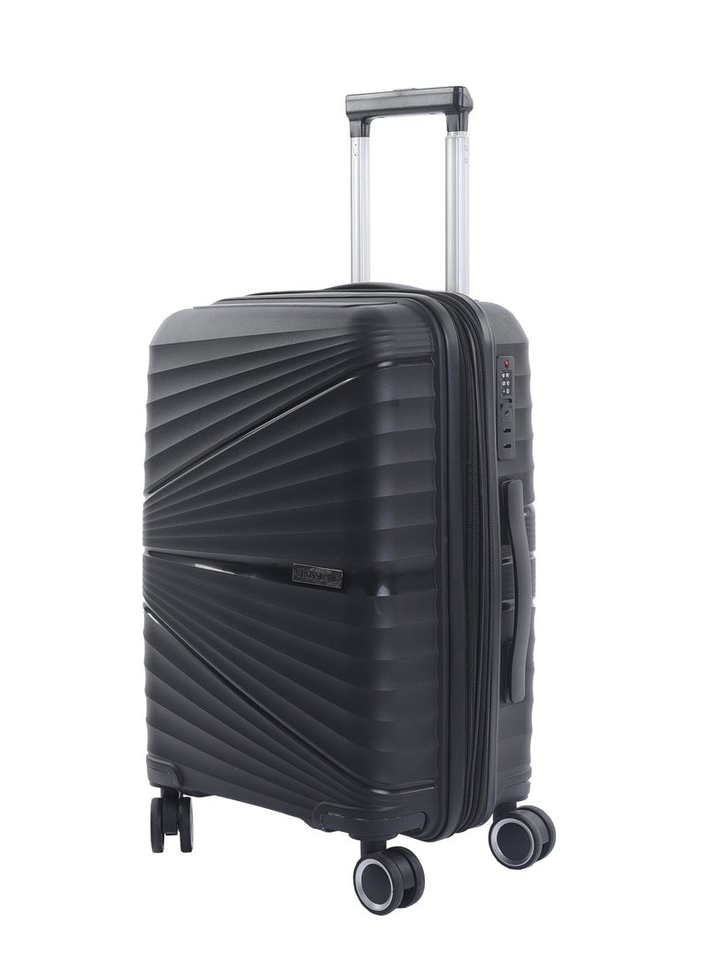 Crossland - CROSSLAND Unbreakable Cabin Size Trolley Luggage With TSA Lock,4 Silent Move Spinners Wheels, Double Expandable Zipper - 20 Inch - Image 1