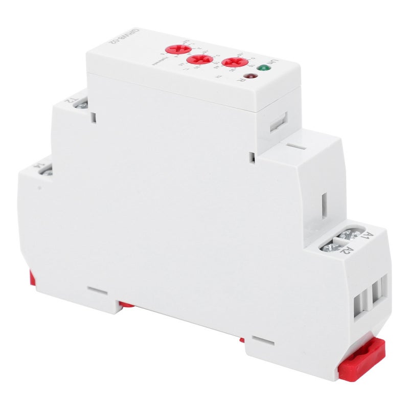 GEYA مرحل التحكم في درجة الحرارة AC/DC 24V-240V 50/60Hz وضع التدفئة والتبريد مع مؤشر LED - نطاق من -15°C إلى 45°C خرج 16A SPST للتركيب على سكة DIN - Image 3