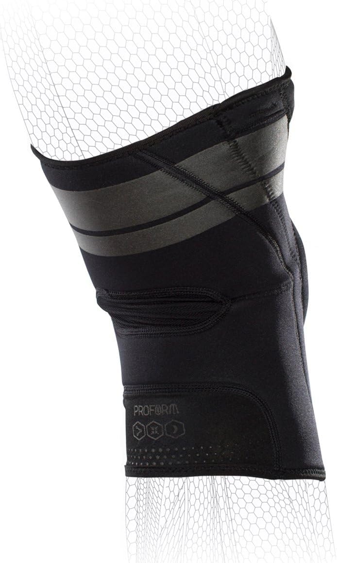DonJoy Performance ANAFORM Compression Sleeve – Mild/Moderate Knee Cap Support for Strains, Soreness, Tendonitis, Patella Support/Stability, Black, Large - Image 2