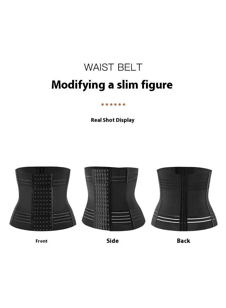Generic Waist Trainer Slimming Belt, Adjustable Shapewear Corset, 3D Pressure Abdominal Belt, Powerful Waist Support, Breathable and Comfortable Postpartum Belly Belt for Women, Adjustable Waist Trainer for  - Image 3