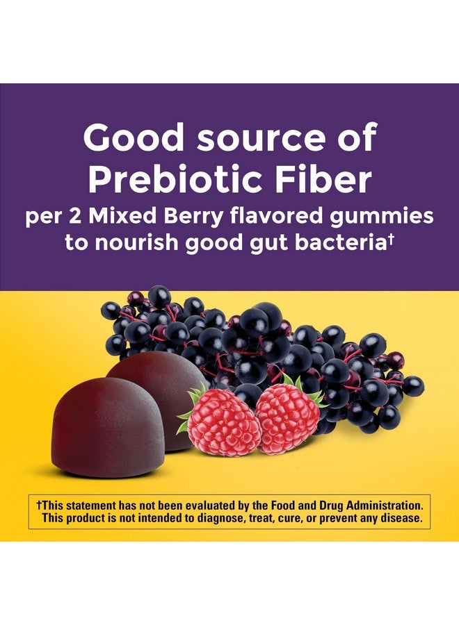 Nature Made Nature Made Probiotic + Prebiotic Fiber Gummies, Gut Health, Fiber Supplement and Probiotics for Digestive Health, 50 Gummies, 25 Day Supply  - Image 3