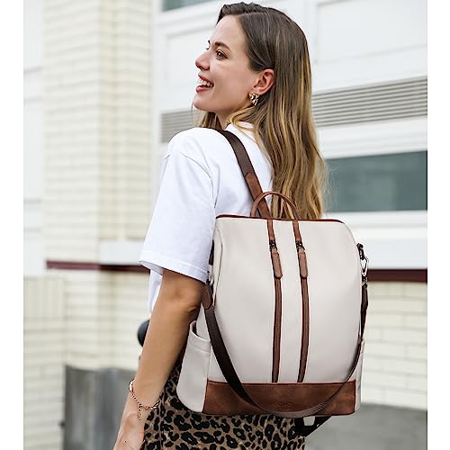 CLUCI Backpack Purse for Women Leather Backpack Convertible Large Travel Ladies Fashion Casual Shoulder Bag - Image 2