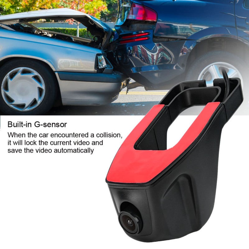 HD 1080P GPS Dash Camera Battery-free Design Plug and Play Driving Video Recorder - Real-time Viewing USB Digital Transmission Car DVR for Vehicle Driving Monitoring - Image 1