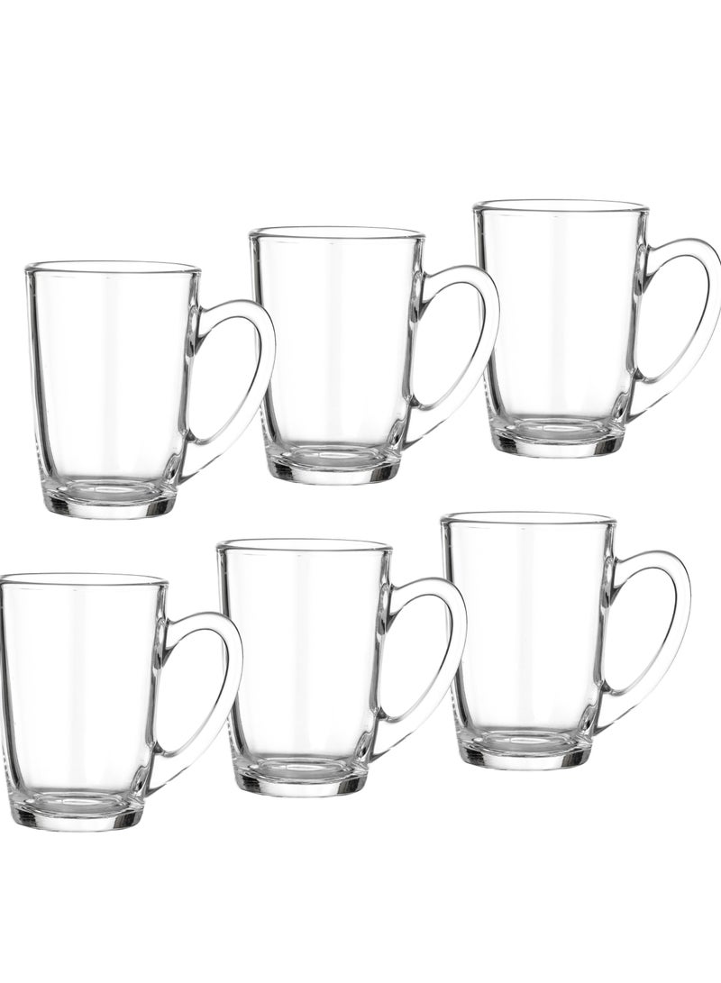 لومينارك طقم 6 فناجين شاي زجاج من لومينارك سعة 130 مل - Image 1