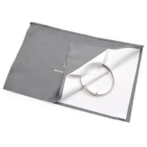 JARGOD Pro Size Silver Polishing Cloth Jewelry Cleaning Cloth 11" X 14" inches for Cleaning Gold, Silver and Platinum Jewelry Coins Watch, Keeps Jewelry Clean and Shining. (Pack of 1) - Image 3