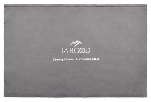 JARGOD Pro Size Silver Polishing Cloth Jewelry Cleaning Cloth 11" X 14" inches for Cleaning Gold, Silver and Platinum Jewelry Coins Watch, Keeps Jewelry Clean and Shining. (Pack of 1) - Image 2