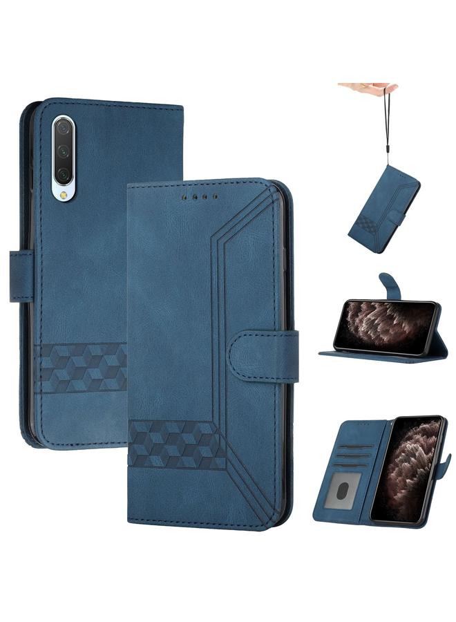 The Bros Case For Xiaomi Mi 9 SE Cubic Skin Feel Flip Leather Phone Case