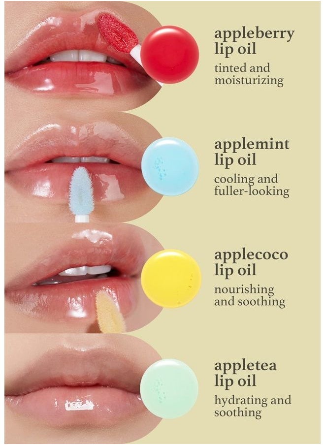 Korean Lip Oil - Applecoco | with Apple Seed Oil, Coconut Oil, Lip Stain, Softening, Moisturizing, Glowing, Revitalizing, and Tinting for Dry Lips, 0.12 Fl Oz (Clear) - pzsku/Z8F681A8F1A80B10DF2ADZ/45/_/1681077368/1b347f1f-caad-4d83-b791-e5751d3c74d0