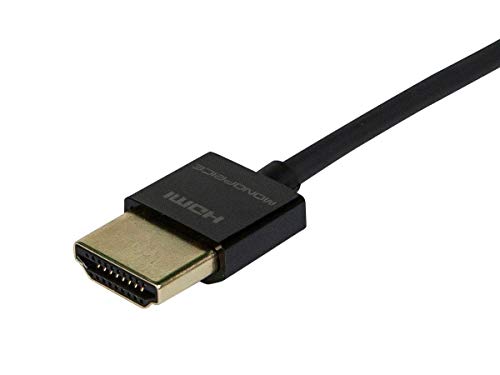 Monoprice HDMI to VGA Kit - with Ultra-Slim HDMI cable, 0.9in x 0.5in x 1.7in (23 x 12 x 42 mm), Laptop, Desktop, PC, Mac - Image 4