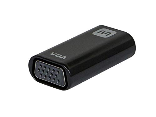 Monoprice HDMI to VGA Kit - with Ultra-Slim HDMI cable, 0.9in x 0.5in x 1.7in (23 x 12 x 42 mm), Laptop, Desktop, PC, Mac - Image 3