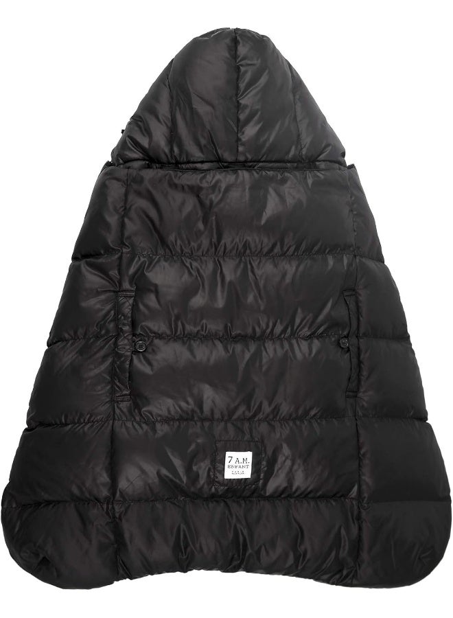 7 A.M. ONNA K Heavyweight Poncho Coat - Image 1
