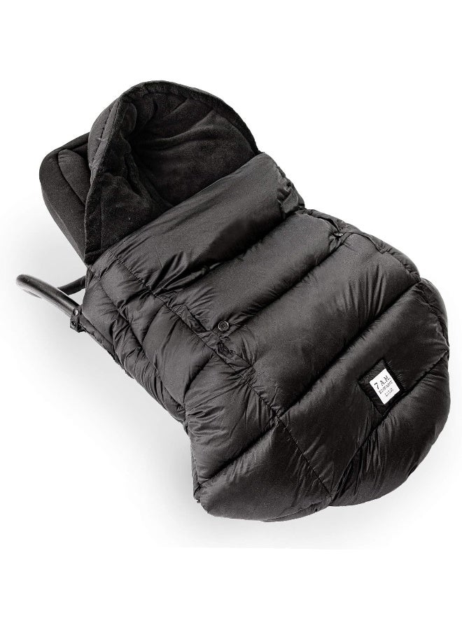 7 A.M. ONNA K Heavyweight Poncho Coat - Image 2