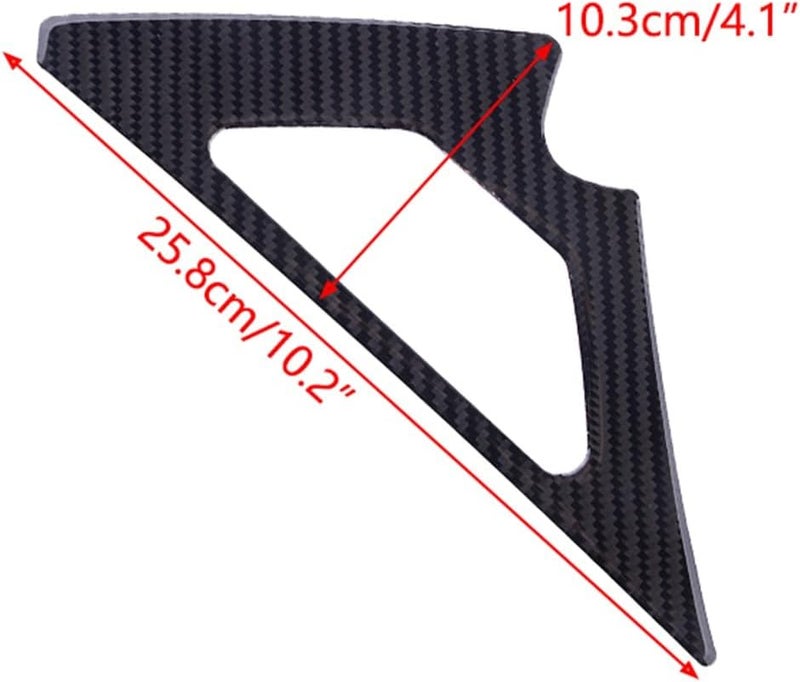 DEMULAX Carbon Fiber Air Vent Trims for Toyota GT86, Scion FR-S, Subaru BRZ - Image 2