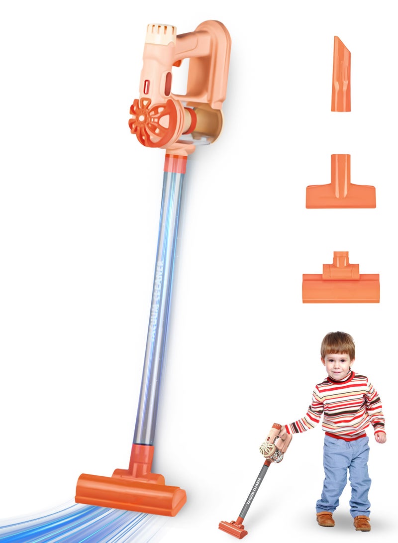 مجموعة ألعاب مكنسة كهربائية لاسلكية ، مكنسة كهربائية للأطفال المنزلية ، آمنة وغير خطرة ، ألعاب التدبير المنزلي حقا ، دع طفلك يحب التنظيف ، أفضل هدية للأولاد والبنات - Image 1