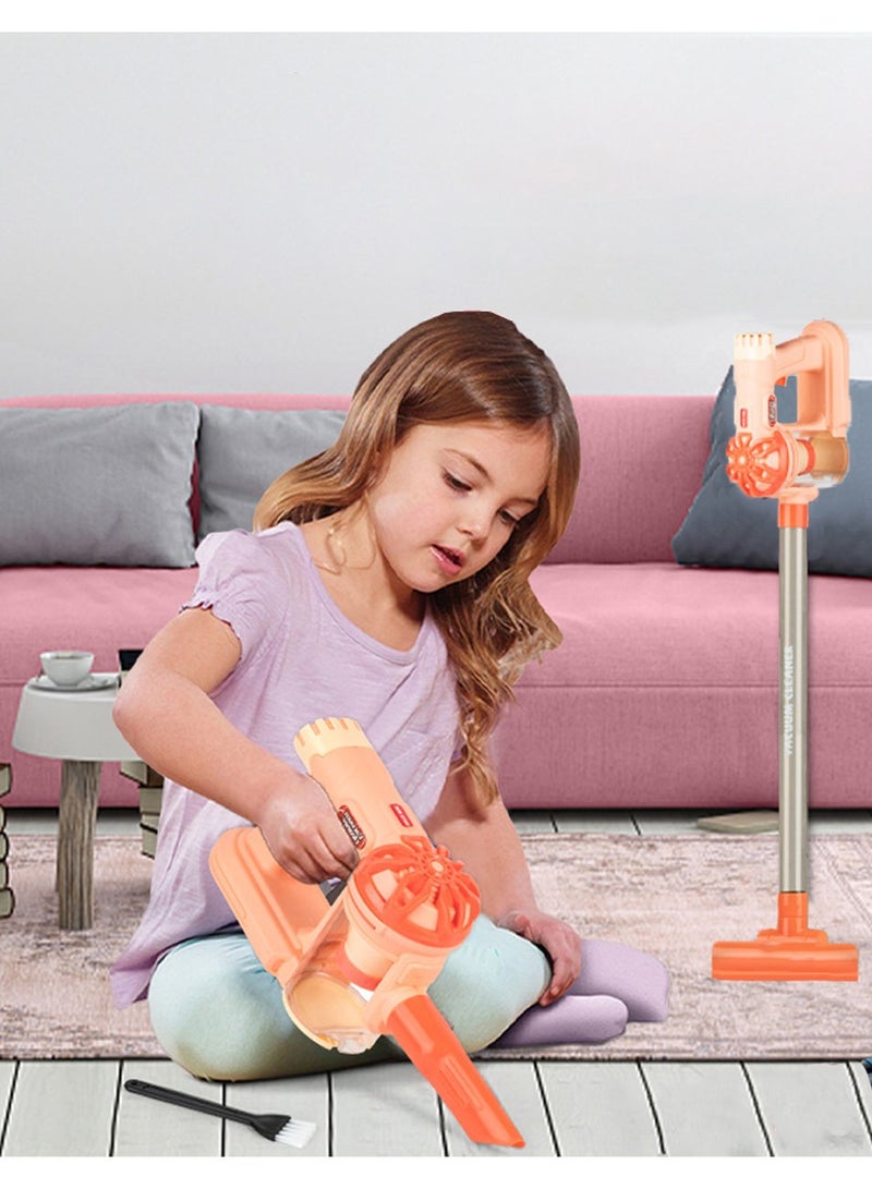 مجموعة ألعاب مكنسة كهربائية لاسلكية ، مكنسة كهربائية للأطفال المنزلية ، آمنة وغير خطرة ، ألعاب التدبير المنزلي حقا ، دع طفلك يحب التنظيف ، أفضل هدية للأولاد والبنات - Image 3