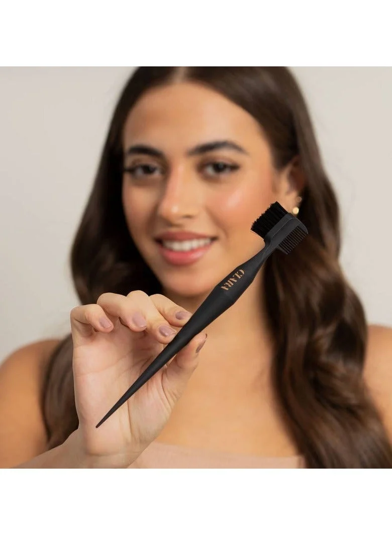 Clara  Clara Baby Hair Styling Brush – Dual-Sided Edge Control Brush for Smoothing, Defining & Flyaway Control for Women | Best Price UAE