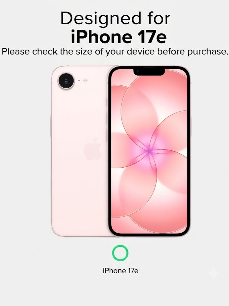 iPhone 17e Case Liquid Silicone Cover with Microfiber Lining Case For iPhone 17e Anti-Scratch Flexible Shockproof Protective Cover For iPhone 17e 6.1-inch - Image 2