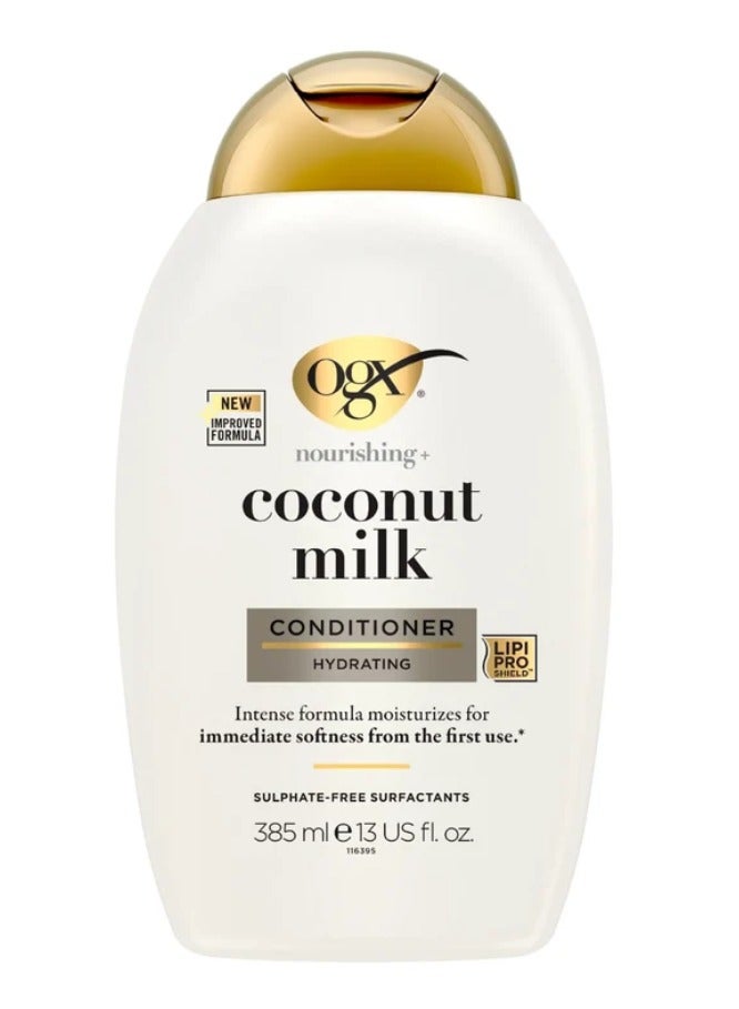 OGX Nourishing + Coconut Milk Hair Conditioner (385ml)