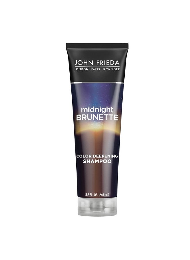 John Frieda Midnight Brunette Color Deepening Shampoo 8.3 Oz With Evening Primrose Oil Infused With Cocoa - Image 2