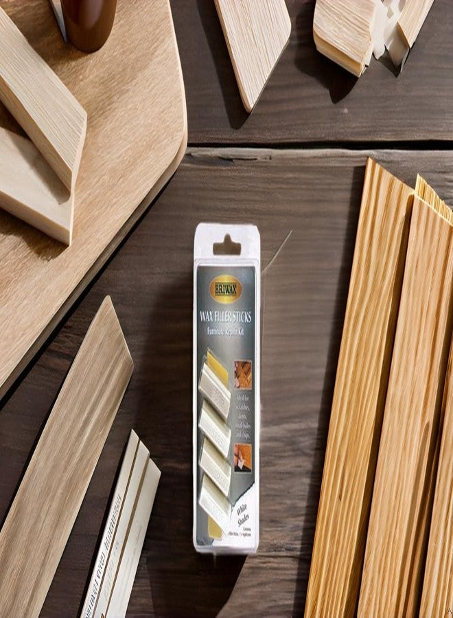 Briwax Rustins Briwax Filler Sticks Dark - Quick Wood Repair for Scratches, Cracks & Nail Holes | Assorted Shades - Image 2