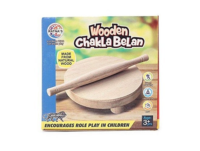 RATNA'S طقم تشكلا بيلان الخشبي للأطفال - Image 4