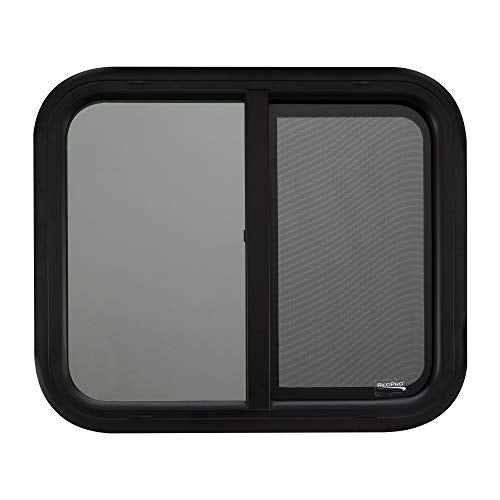 RecPro RV Window | 24"W x 20"H | Teardrop Style | Horizontal Sliding | RV Window Replacement | Made in USA - Image 2